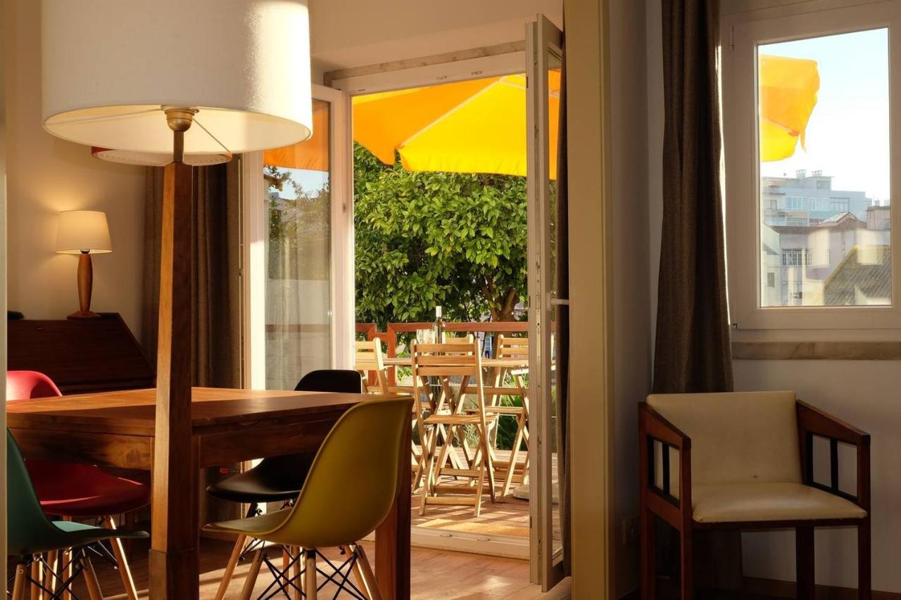 Central 2 Bedroom Apt W/Garden And Pantheon Views Lisboa Kültér fotó